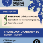 Concordia Food Coalition Annual General Meeting!