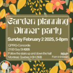 Food Forest Planning Dinner Party