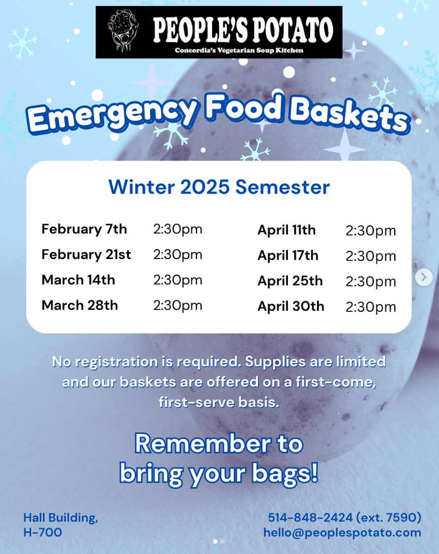 Emergency Food Baskets