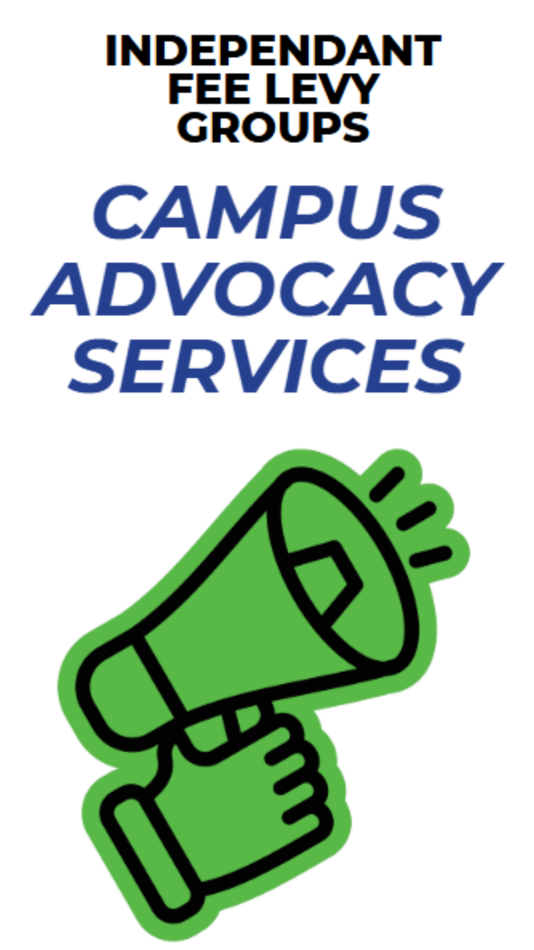 Advocacy groups brochure cover