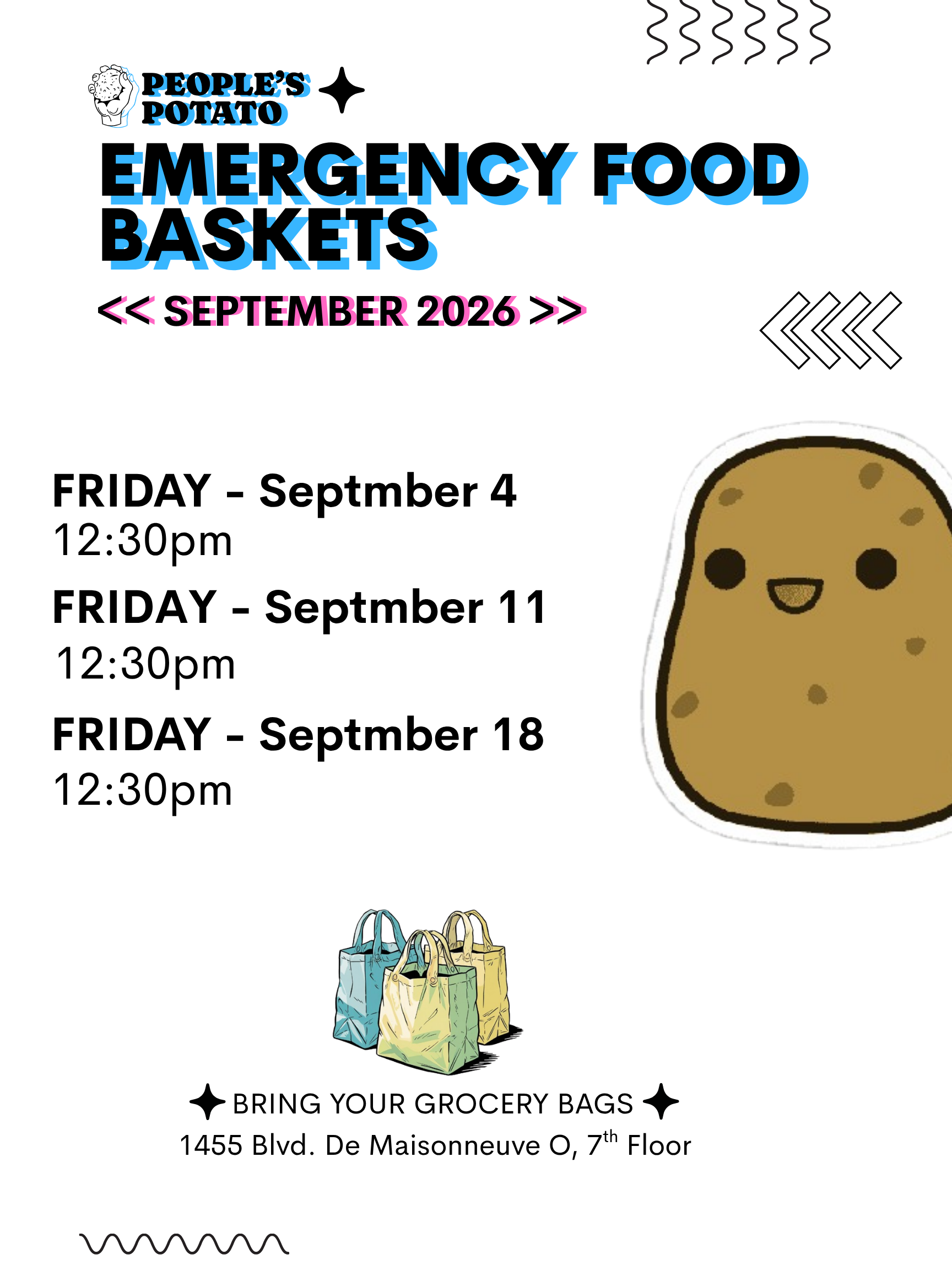 Emergency Baskets from The People's Potato