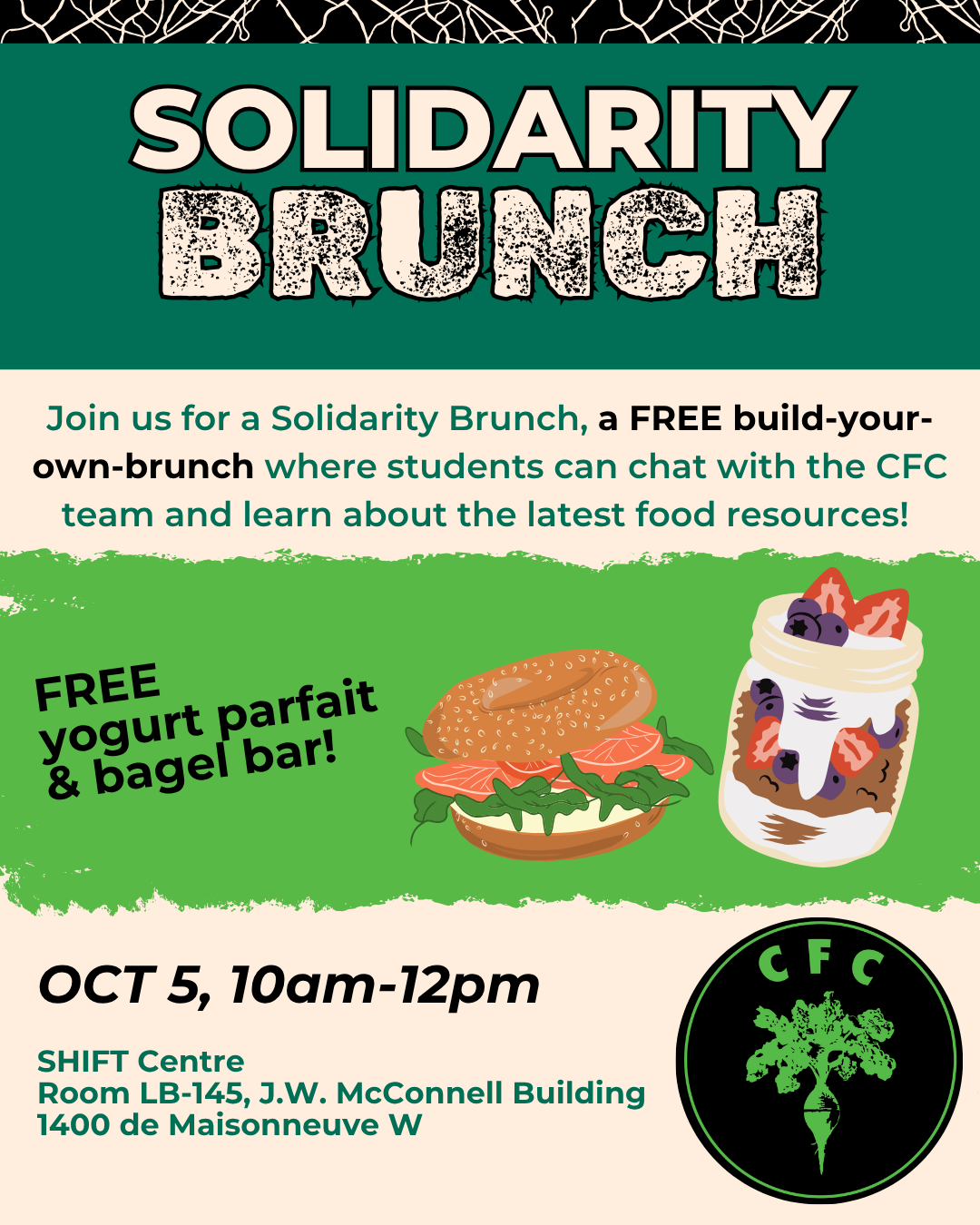 Solidarity Brunch with the Concordia Food Coalition