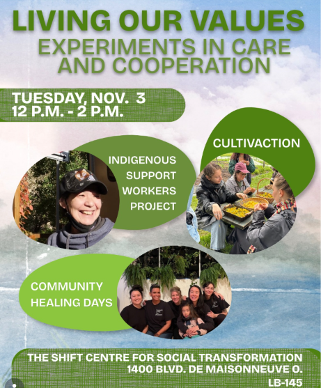 Living Our Values: Experiments in Care and Cooperation