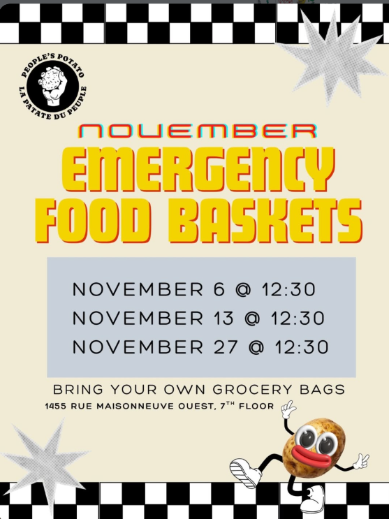 Emergency Food Baskets with the People's Potato